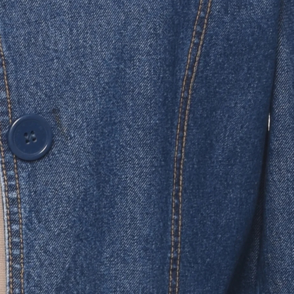 Vintage Bill Blass Blue Jean Denim Jacket Size 1X - Picture 3 of 5